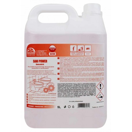 Sani Power kwaśny koncentrat rdza kamień