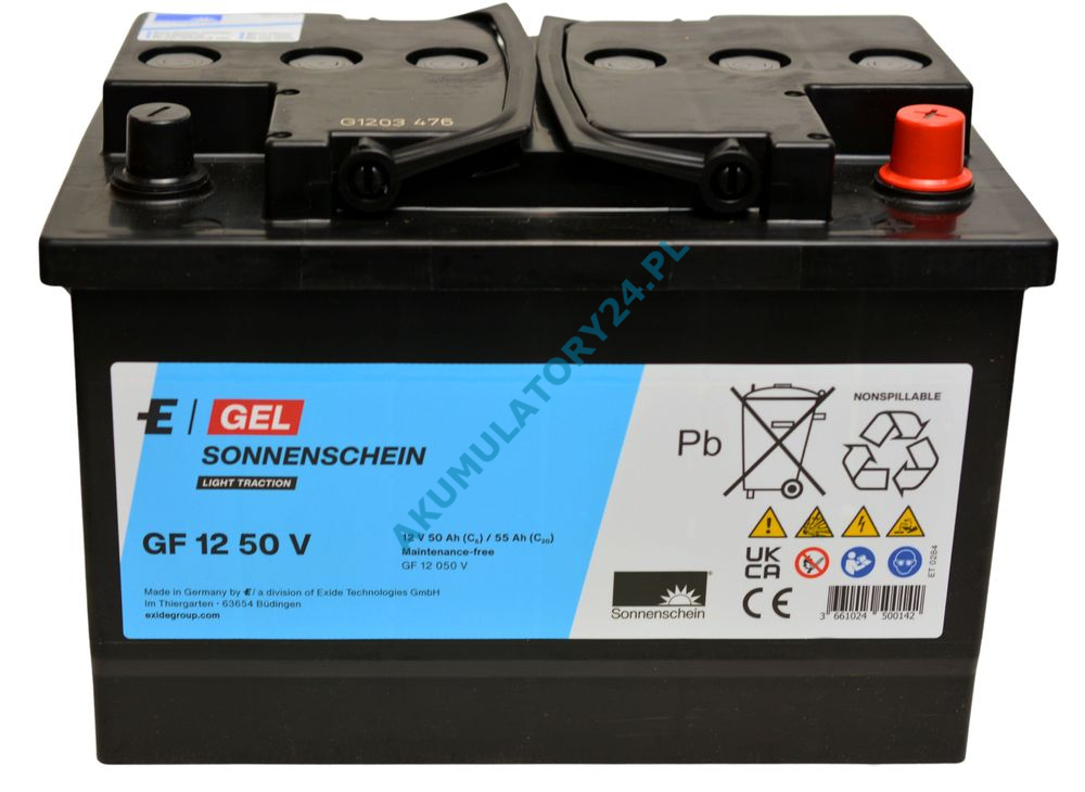 Sonnenschein GF12050V 12V GEL 55Ah GF 12 050 V