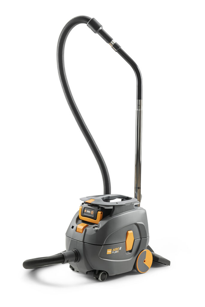 TASKI AERO 8 FLEXX 1 ks - akumulátorový suchý vysavač (přístroj s příslušenství, akumulátor a nabíječka)