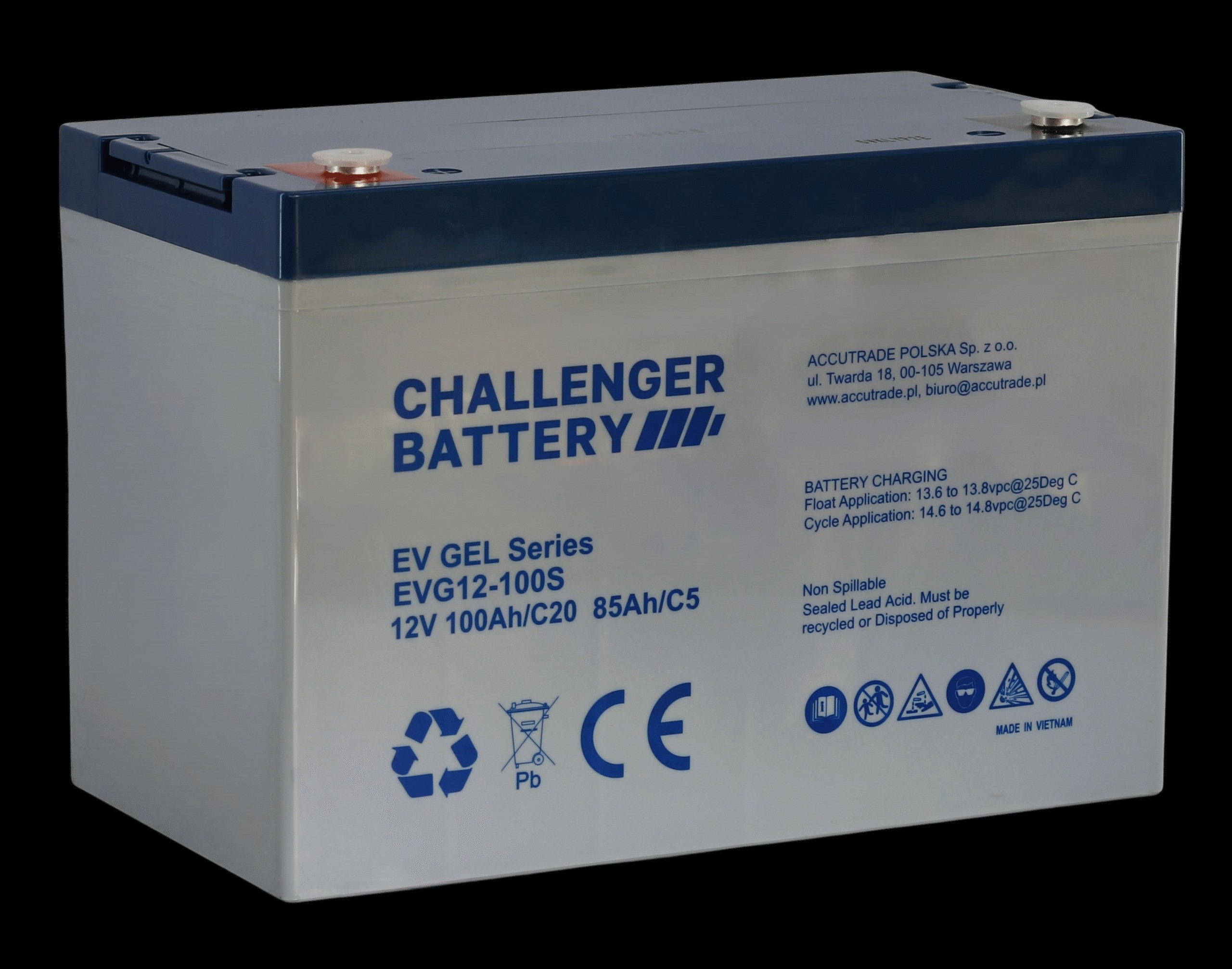 BATERIA CHALLENGER EVG 12-100S C5-215 GEL
