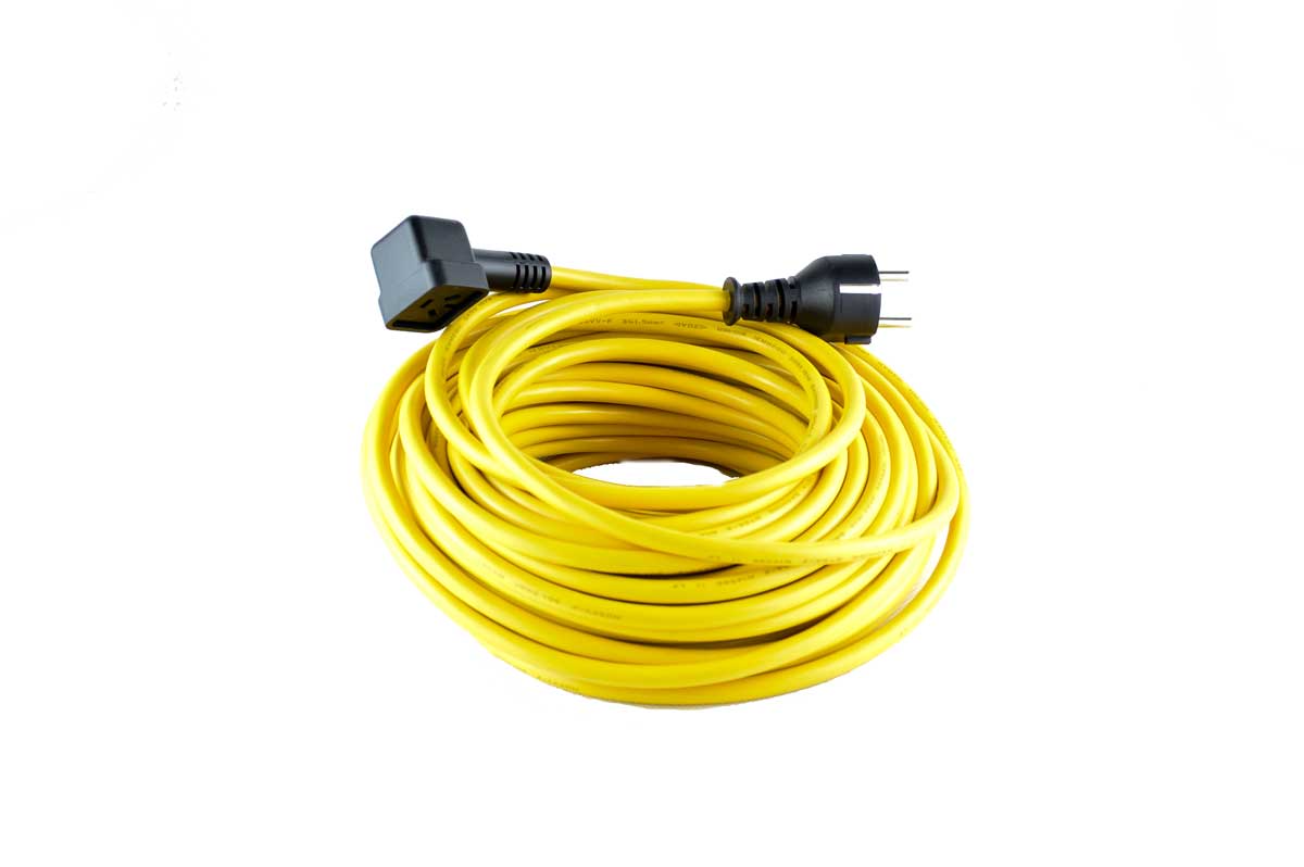 PRZEWÓD ZASILAJĄCY numatic KABEL ŻÓŁTY 20m 3x1,5mm (236132)