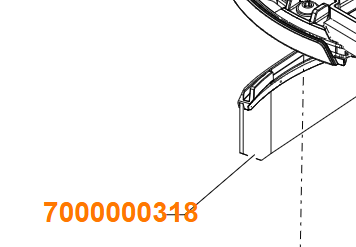 Osłona przeciwbryzgowa prawa TASKI ULTIMAXX 360