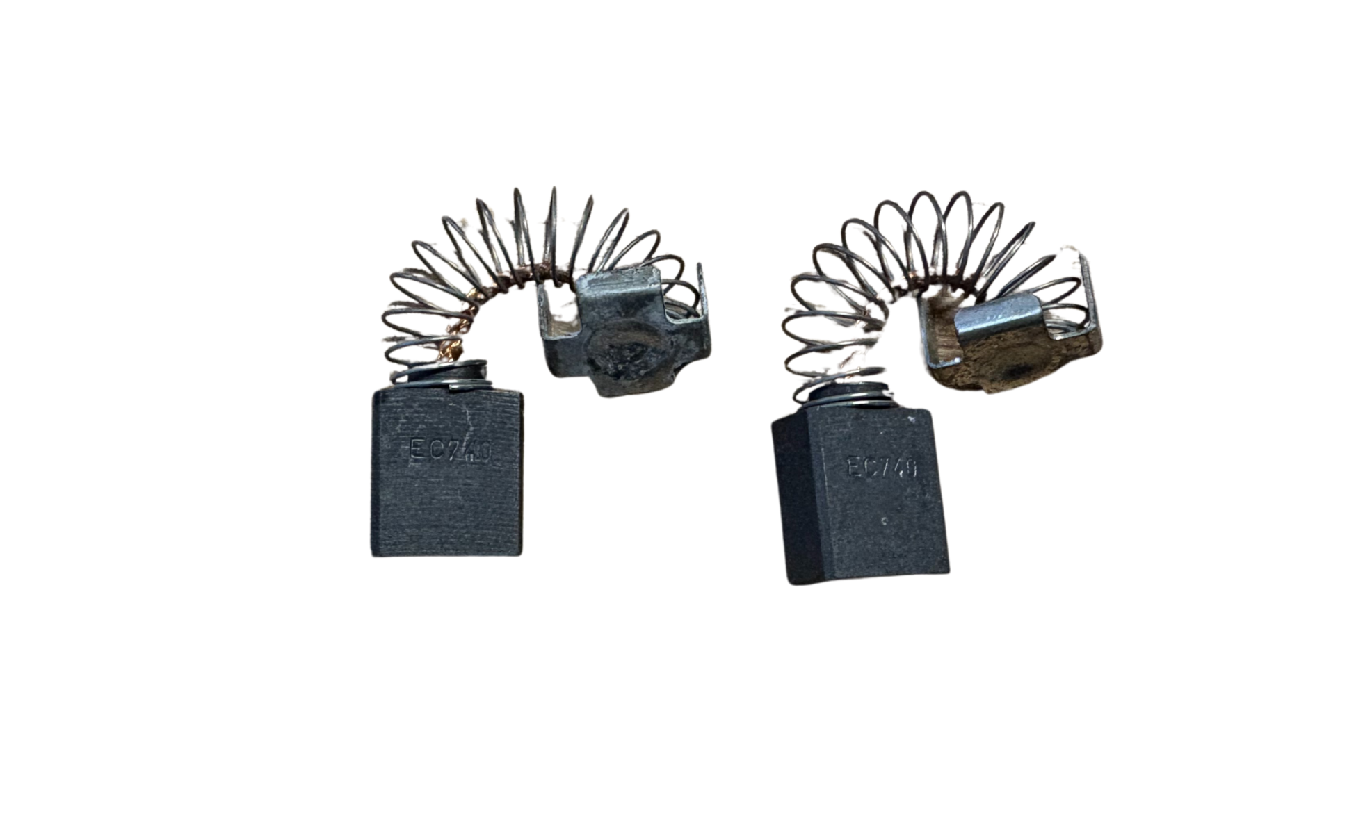 KOMPLET SZCZOTEK WĘGLOWYCH  NILFISK BR855 - SILNIK SZCZOTKI