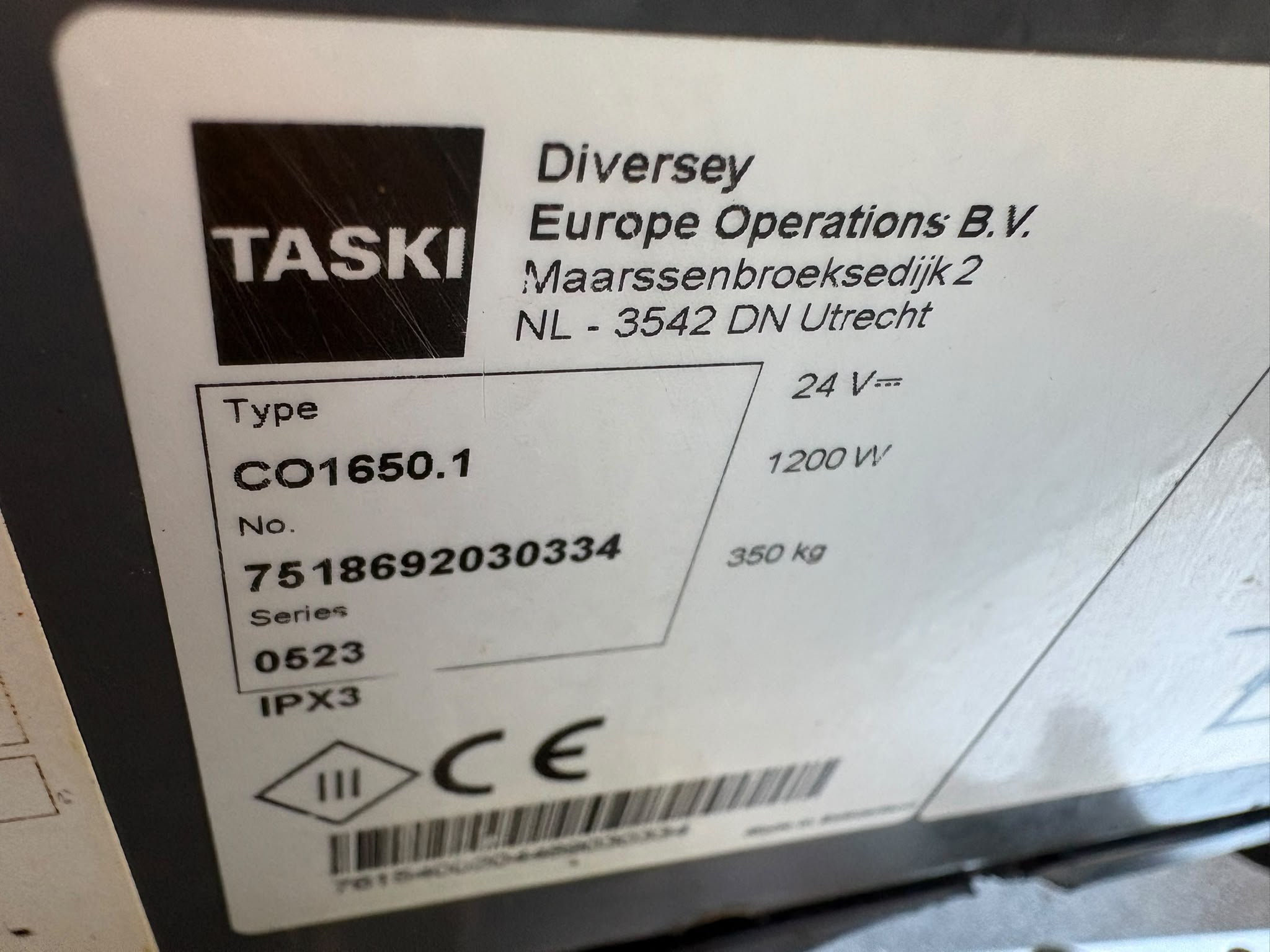 TASKI SWINGO 1650 ROCZNIK 2023