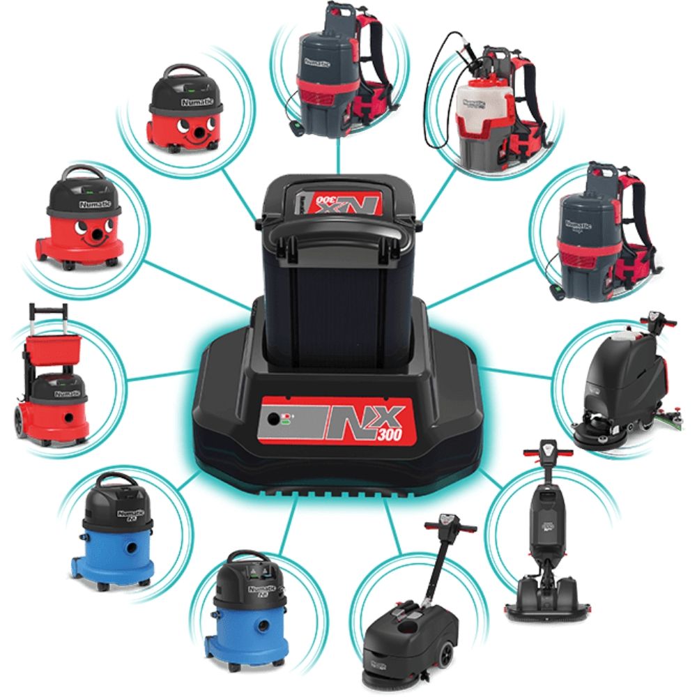 Numatic NX300 - akumulator Li-Ion do automatów i odkurzaczy z serii NX