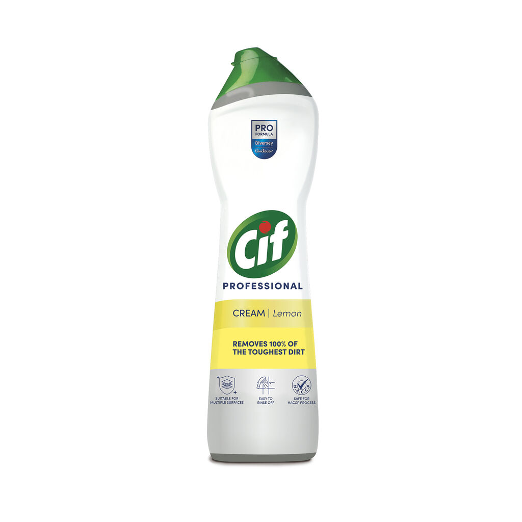 Cif Pro Formula Cream Lemon 0.75L - mleczko do czyszczenia mocno zabrudzonych powierzchni