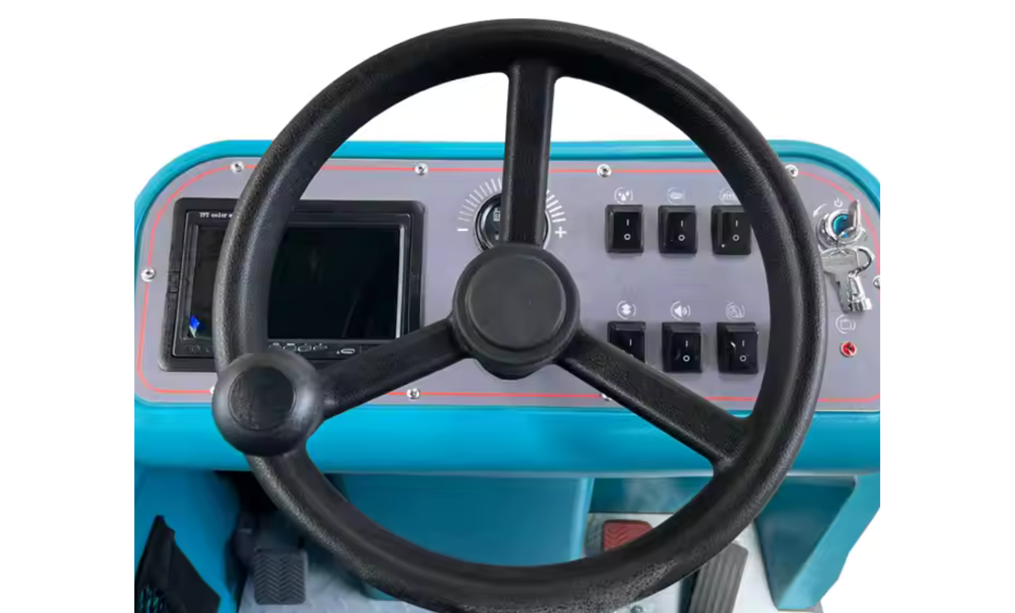 AUTOMAT SZORUJĄCO-ZAMIATAJĄCO-ZBIERAJĄCY LESP GS 1450