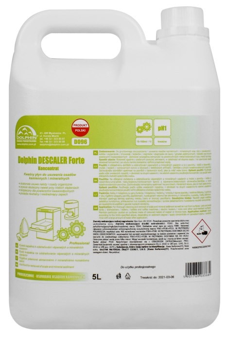 DESCALER starke Fluessigkeit zur Entfernung von Kalk und Ablagerungen