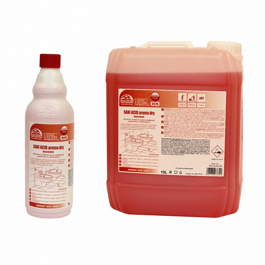 SANI dry kwaśny koncentrat do WC