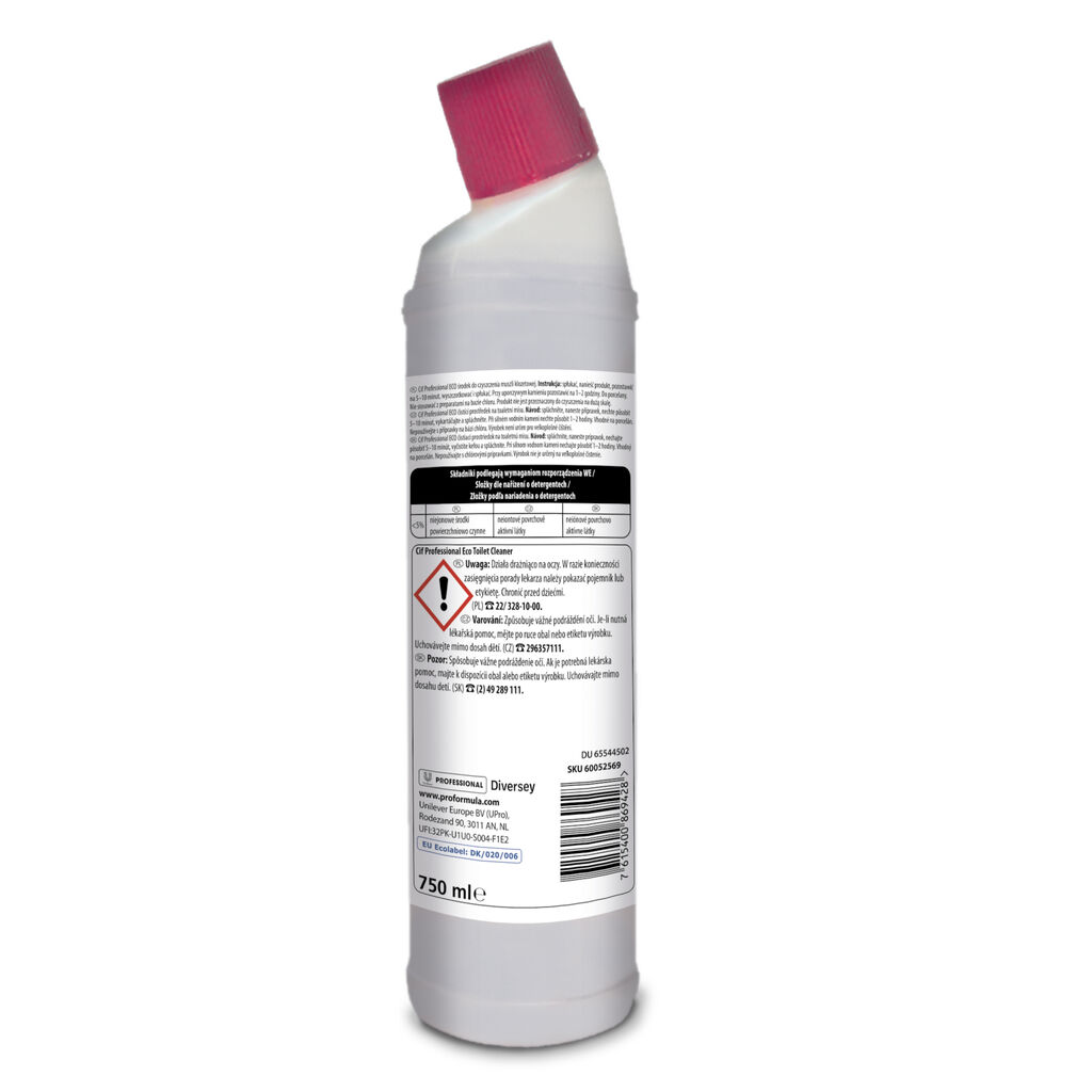 Cif Professional Eco Toilet Cleaner 1x0.75L 