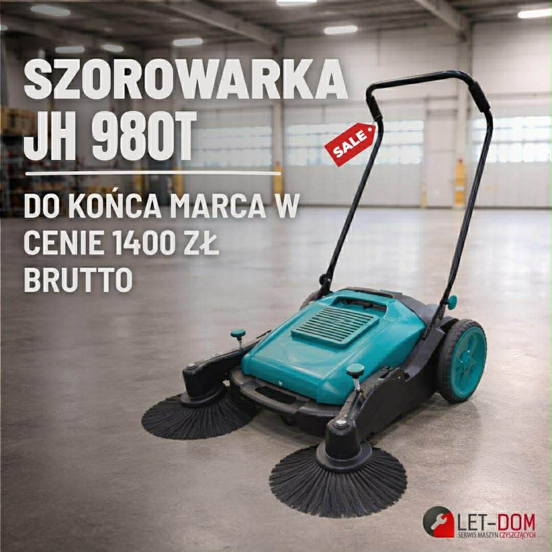 Zamiatarka ręczna Lesp JH 980T 