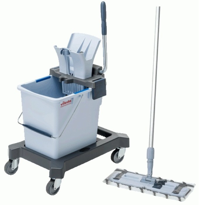 Vileda Professional UltraSpeed Pro Single Bucket Starter zestaw do sprzątania