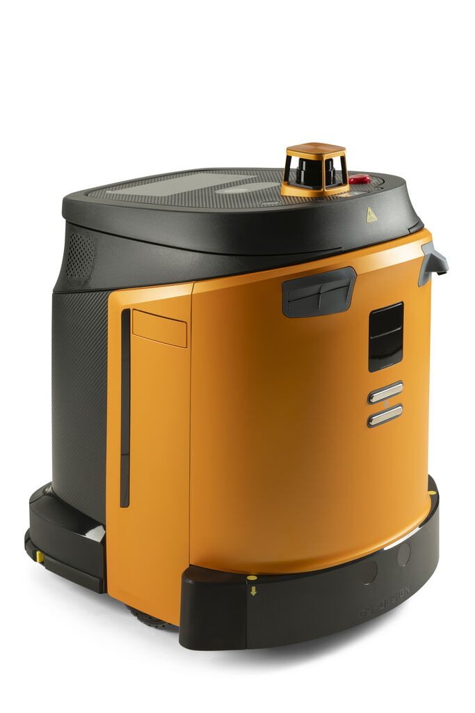 TASKI Phantas 1szt. - niewielki, autonomiczny robot do odkurzania, zamiatania, mopowania i mycia podłóg (urządzenie bez stacji)