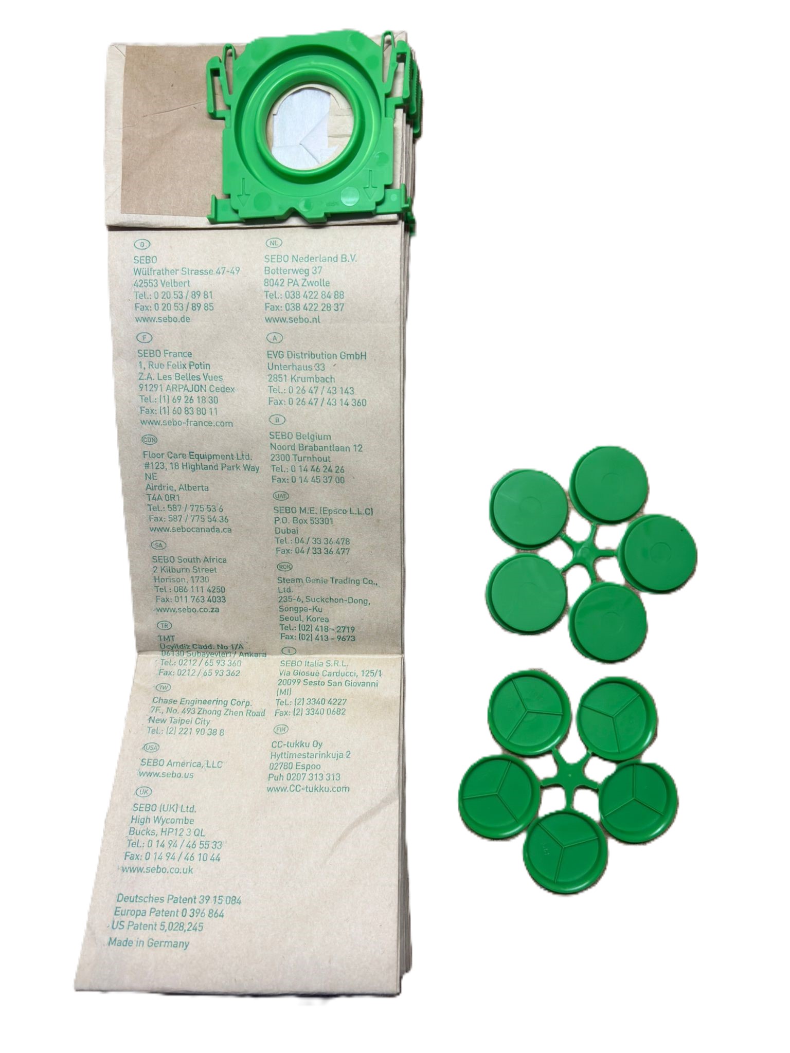 WORKI DO ODKURZACZA SEBO AUTOMATIC X 10SZT