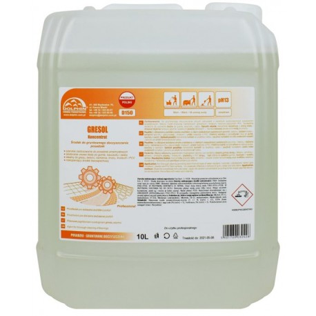 Gresol płyn do gresu betonu kamienia doczyszczanie