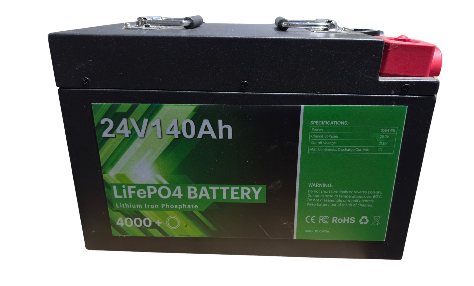 LIFEPO4 24V 140Ah