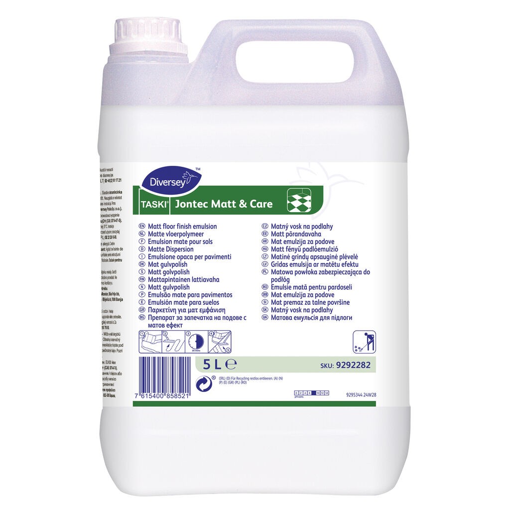 TASKI Jontec Matt & Care 5L - Emulsja do podłóg o niskim połysku